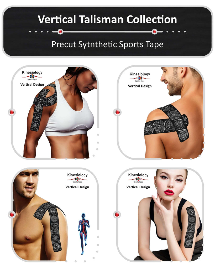 Kinesiology tape for athletes
