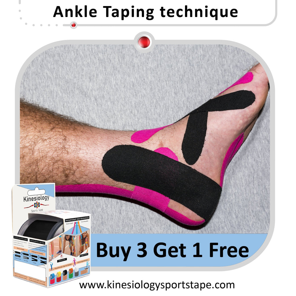 Kinesiology Tape for Ankle Sprains and Stability: Complete Recovery and Prevention Guide