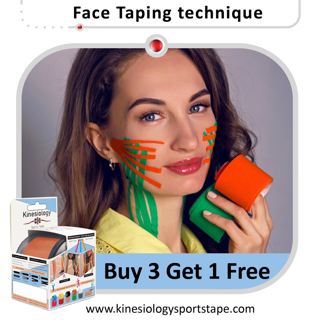Unveiling the Benefits of Using Kinesiology Tape on Your Face