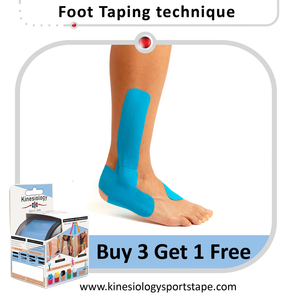 Kinesiology Tape for Plantar Fasciitis